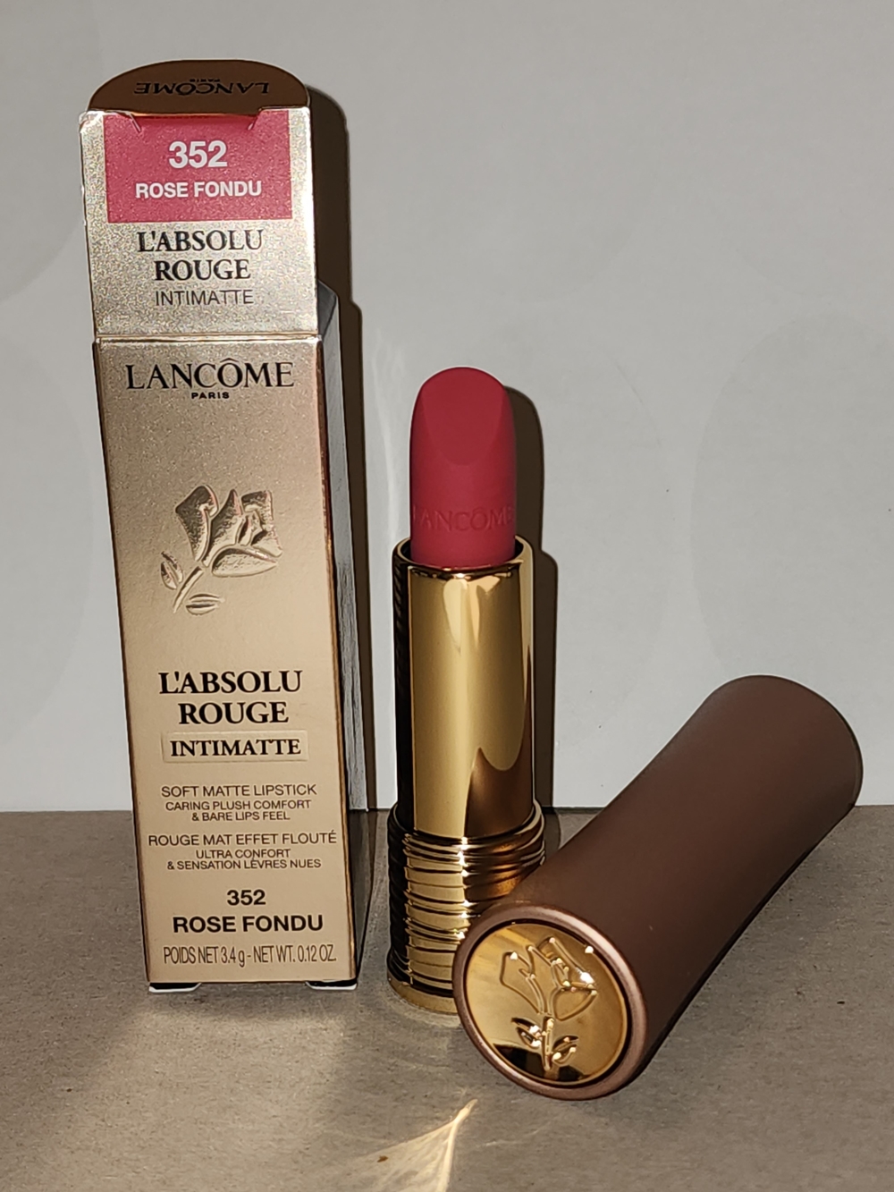 Lancôme L'Absolu Rouge Intimatte - Rose Fondu (352) Pink